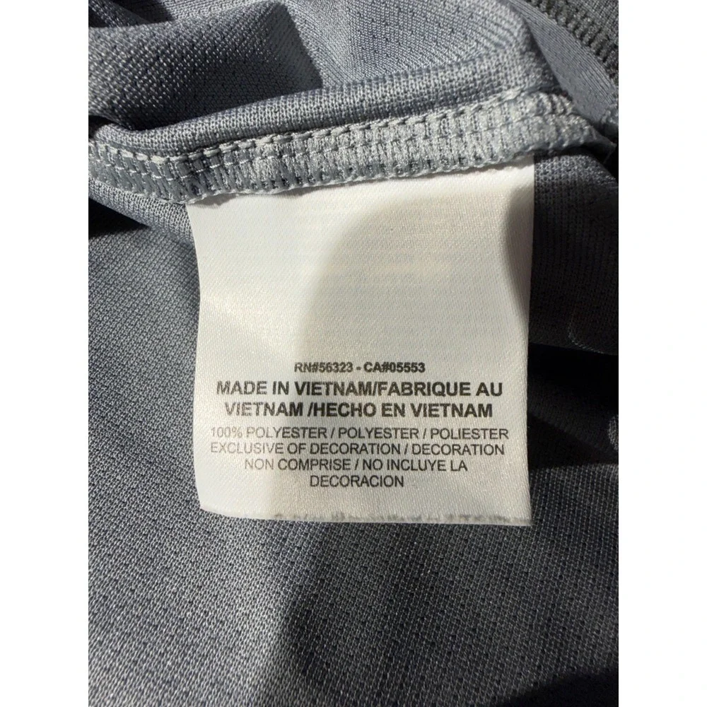 Nike Golf Dri-FIT Polo Shirt Mens Large Grey Dayco Logo Short Sleeve 838965-065
